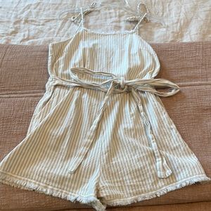 Stripped romper